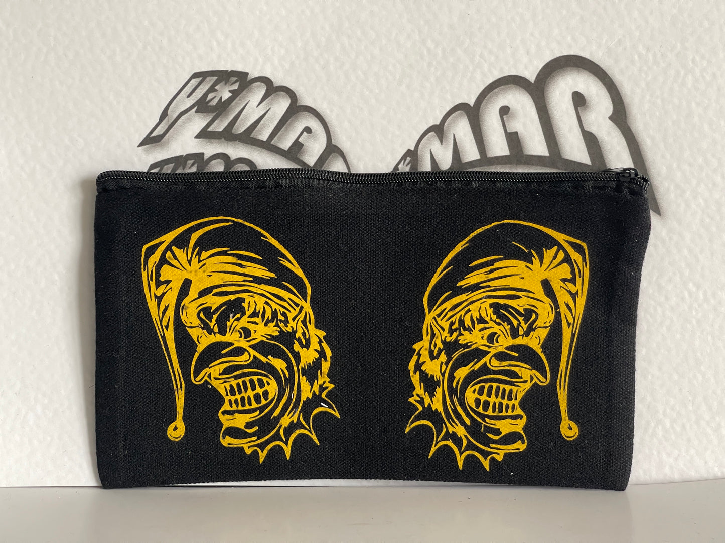 Joker - Canvas Kosmetiktasche - Vintage Style Makeup Organizer Bag