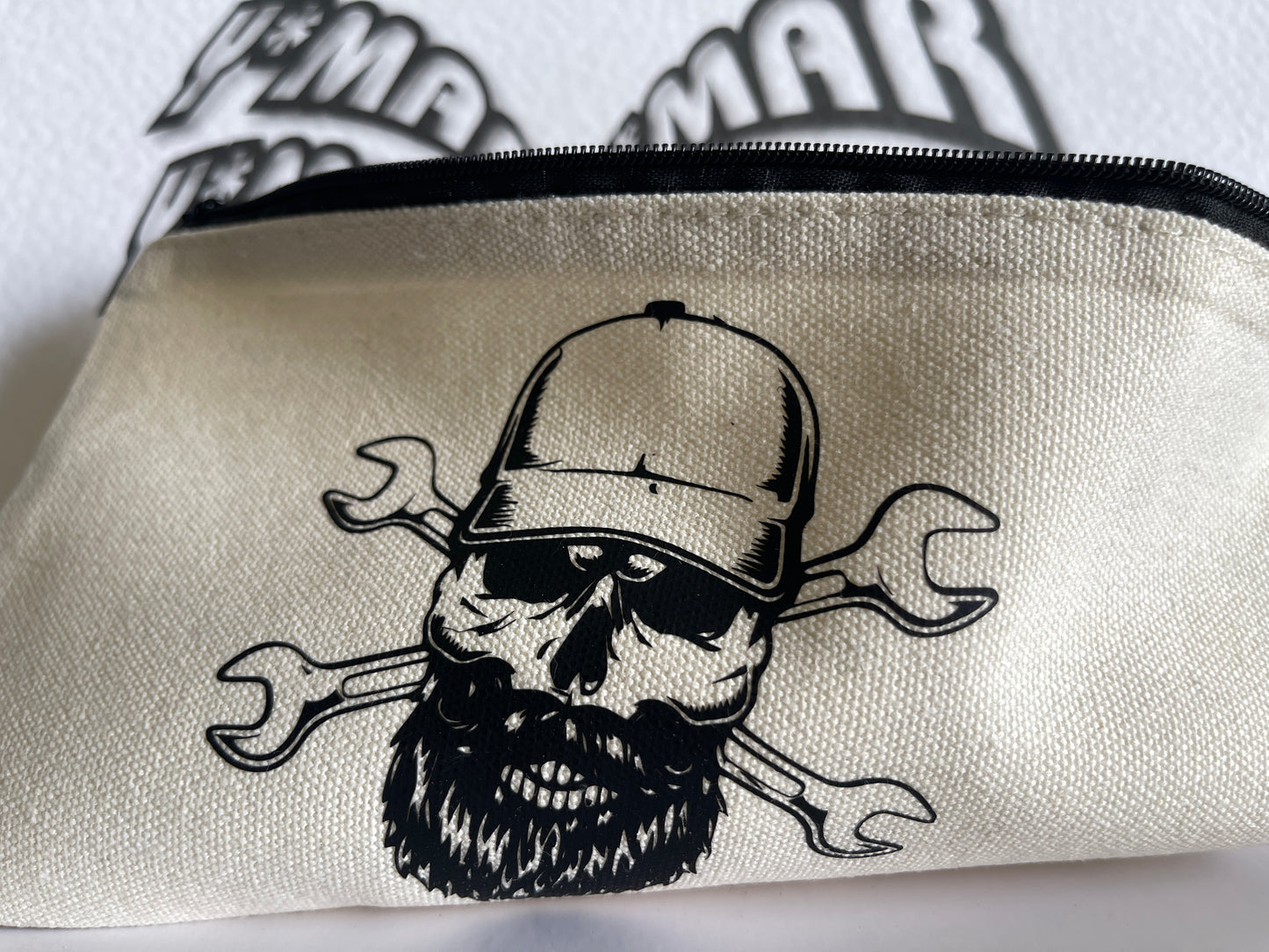 Techno Festival Organizer “MECHANIC SKULL” - Weekend Essentials Bag