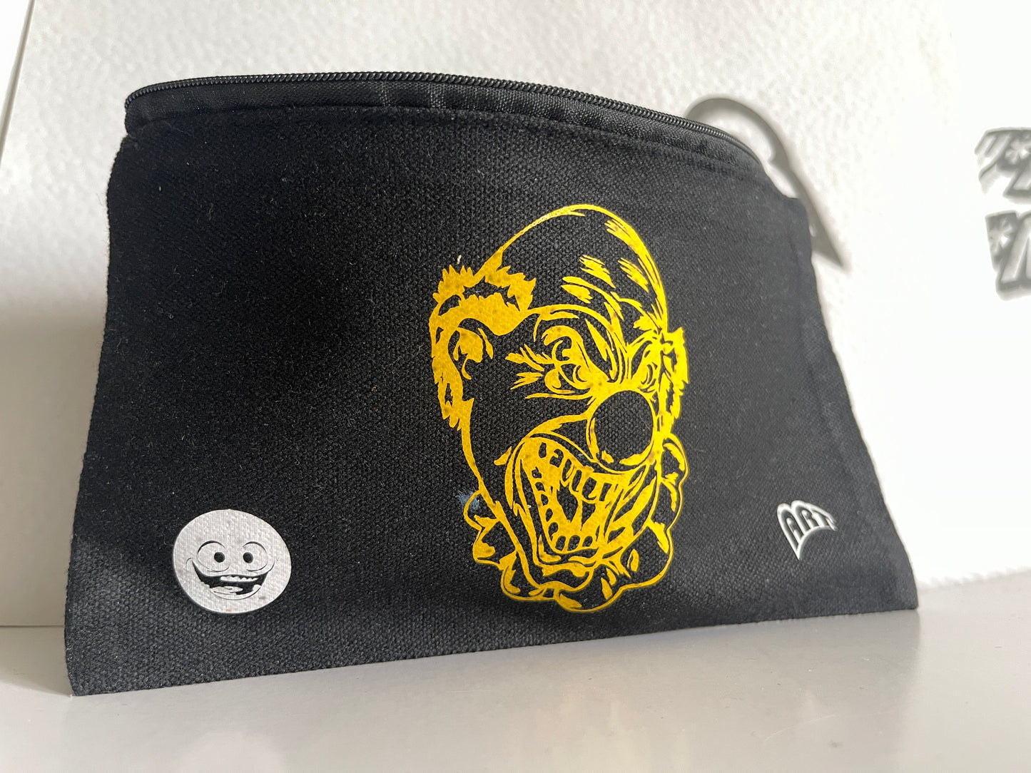 Joker - Canvas Kosmetiktasche - Vintage Style Makeup Organizer Bag
