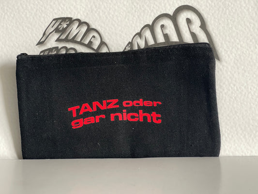 Party Weekend Organizer Bag “TANZ ODER GAR NICHT” - Clubbing Accessoires - Party Täschen