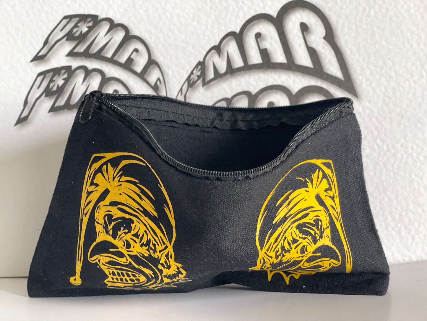 Joker - Canvas Kosmetiktasche - Vintage Style Makeup Organizer Bag