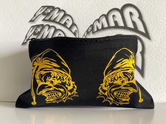 Joker - Canvas Kosmetiktasche - Vintage Style Makeup Organizer Bag