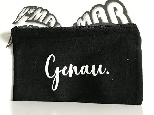 Genau - Festival & Weekend Organizer Bag | Clubber & Party Accessoires | Canvas 210x115mm