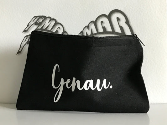 Genau - Festival & Weekend Organizer Bag | Clubber & Party Accessoires | Canvas 210x115mm