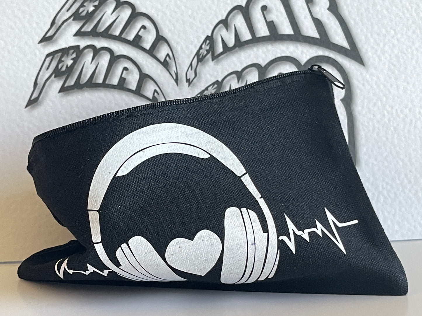 Party Weekend Organizer Bag “Headphones” - Clubbing Accessoires