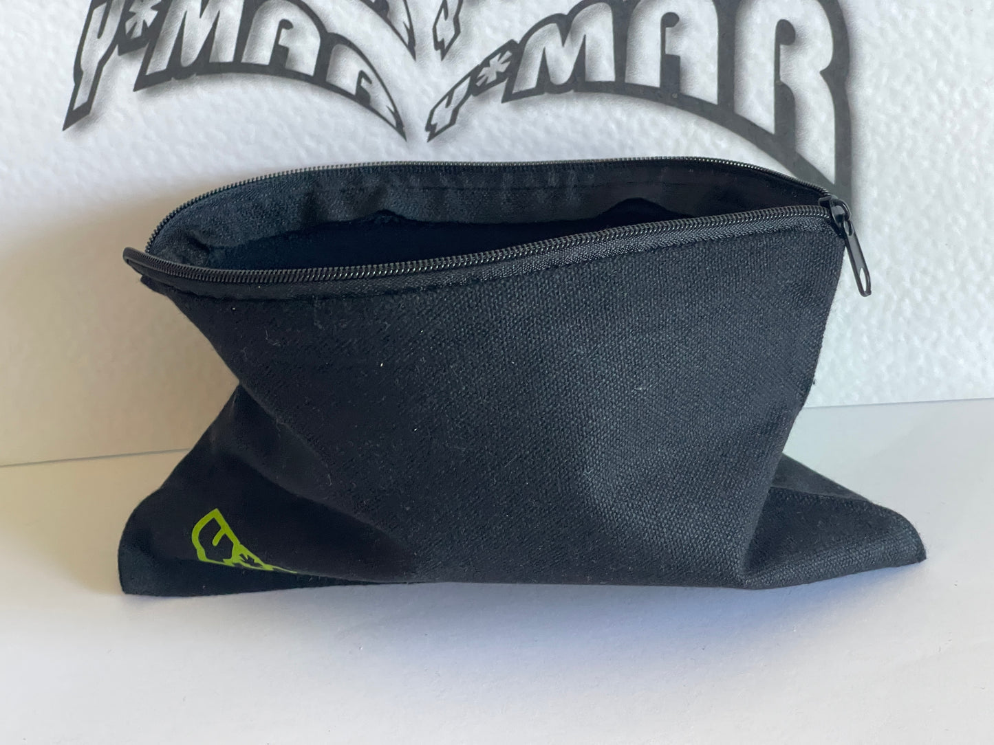 More Techno - Canvas Kosmetiktasche - Vintage Style Makeup Bag