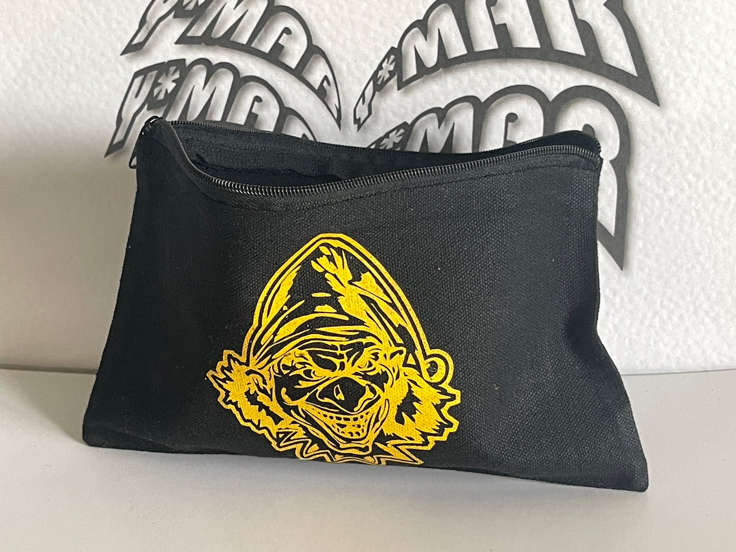 Joker - Canvas Kosmetiktasche - Vintage Style Makeup Organizer Bag