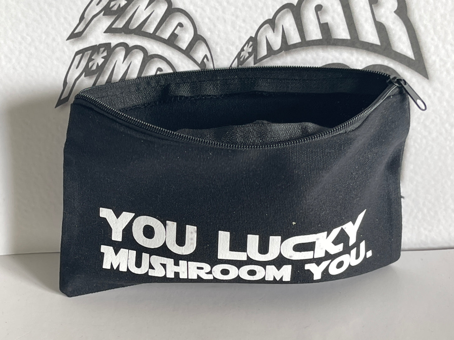 You lucky mushroom - Festival & Weekend Organizer Bag | Clubber & Party Accessoires | Canvas 210x115mm