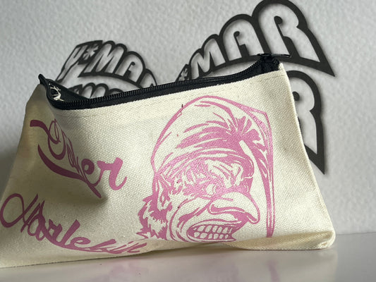 Joker Canvas Kosmetiktasche - Vintage Style Makeup Bag